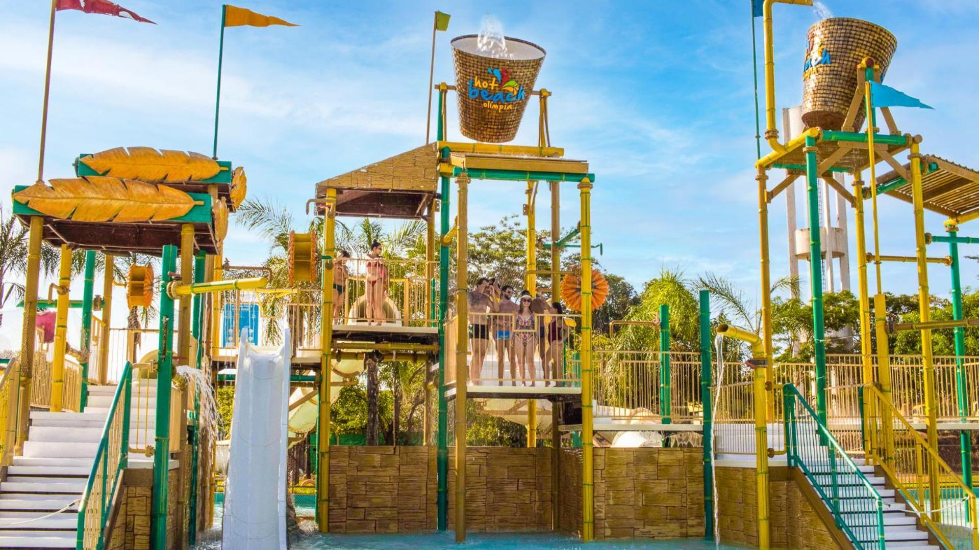 Hot Beach Resort Olímpia 外观 照片 Splash Jungle Water Park